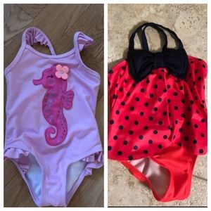 Size 2T swimsuits. EUC. Gymboree brand